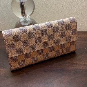 Louis Vuitton Damnier Azure Trifold Wallet